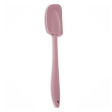 젊은이마켓 바른리빙 실리콘 스패츌라 알뜰주걱 대형, 인디핑크, 1개