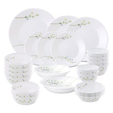 Corelle Brands 康寧餐具 Green Delight 6人份韓式小菜碗組 25件組, 25種, 單一顏色, 1套