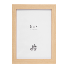 comet Home 簡約裝飾相框, 自然木色, 1個