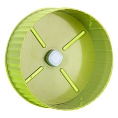 Yoreongae 單色低噪音小動物滾輪 21 x 21 cm, 1個, 綠色