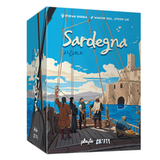 playte Sardegna區域控制遊戲桌遊, 混色, 1盒