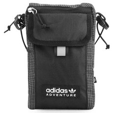 adidas 愛迪達 Adventure 旗幟包 IB9366, 黑色, 1個