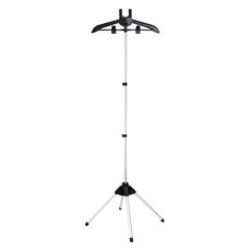 모나코올리브 핸디형 스팀 다리미 스탠드 거치대, 블랙, 1개