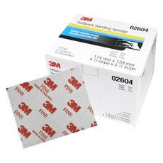 3M 軟質背板砂磨海綿 02604 20入, 1個