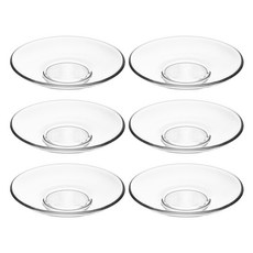 오션글라스 코스모티 컵받침, 6개, 투명