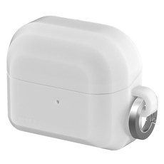 아라리 범퍼 실리콘 케이스 브리오 분실방지 키링 세트, 갤럭시 버즈3 / 버즈3 프로, 화이트, 1세트