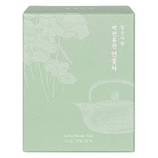 雙溪名茶 日常茶碗 白蓮紅蓮 蓮花茶, 20g, 1入, 1個