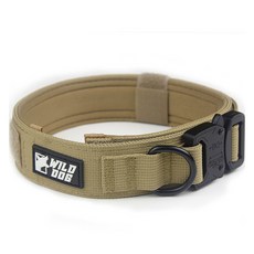 WILD DOG 狗狗金屬項圈, 1個, 淺棕色