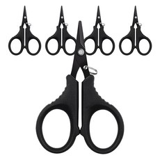 World Clean 迷你剪刀 62 x 95 mm, 全黑, 5個