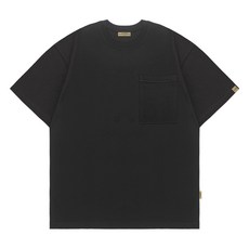 엘라모 무지 포켓 오버핏 반팔 티셔츠