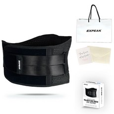 엑스피크 코어 프로텍터 허리보호대 + 쇼핑백 + 엽서 세트, 1세트, 혼합색상