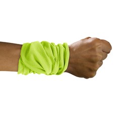 Artirel 跑步涼感運動頭帶, 1個, 螢光綠