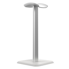 icore-us 立式矽膠耳機支架, 1個, 白色, HS01W