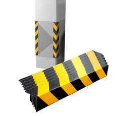 Shindo工業B型護角停車場, 6個, 黑+黃