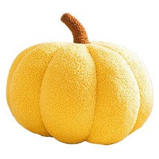 Gongganlove 南瓜造型室內抱枕, 黃色