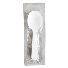 Draw Life 一次性粥匙 白色, 200入, 1個