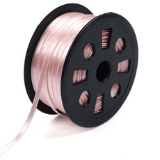 POPO FANCY 優質亮面單面緞帶 5mm, 29 膚粉色, 1個, 90m