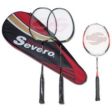Severo 羽球拍 NANO CARBON 7 2入 + Carbon Power 5 Mini 套組, NANO CARBON 7 Carbon Power 5 Mini, 1套