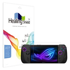 Healing Shield ASUS ROG Ally X 疏油螢幕保護貼組, 1套, 單一商品