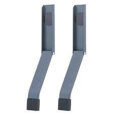 PLUSLINE 無孔磁性金屬門吸灰色, 2個