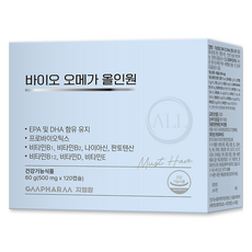 GMPHARM Bio Omega多效合一 60g, 120顆, 1個