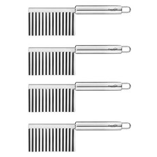 Casabeni 不鏽鋼波浪刀, 單一顏色, 4個