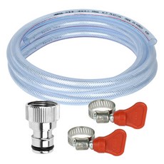 扁紗水管3件組, 混色, 1套