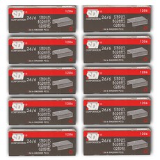 Analoguelife 釘書針補充包 26/6-5M號針 5000p, 10個