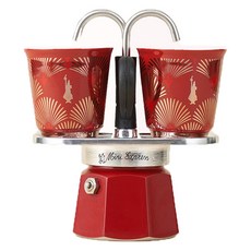 BIALeTTI 拜雷提 迷你快煮壺裝飾魅力2件組, 1套, 紅色