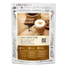 韓國 DOUBLEDAY 太妃糖焦糖拿鐵粉, 1個, 800g, 1入
