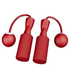 Jjae Jjae市集 居家有氧運動室內無線跳繩 YTR-1, 紅色, 1套