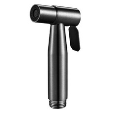 World Clean 全不鏽鋼浴室陽台噴槍, 黑色, 1個