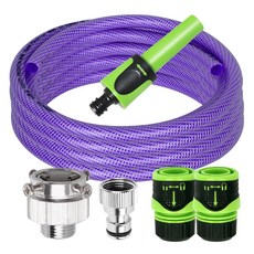 Y-net 防纏繞水管 高壓噴射套組 10m, 混色, 1套