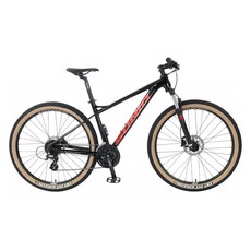 소니아 라피드670 27.5 시마노 27단 고급 알루미늄 MTB 자전거 M 미조립, 블랙, 1개, M