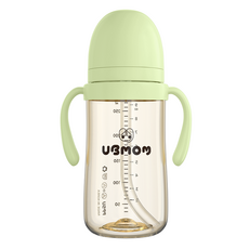 유비맘 시그니처 빨대컵, 280ml, 1개, 멜론