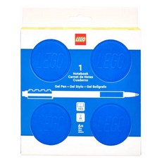 LEGO 附鎖日記本與果凍筆 53562, 藍色, 1個