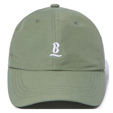 刺繡棒球帽, B logo球帽 - Olive