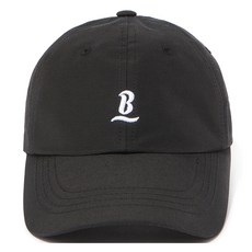 刺繡棒球帽, B logo球帽 - Black