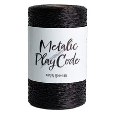 Yarna 金屬Play Code編織線 250g 710m, 1個, 103 黑色