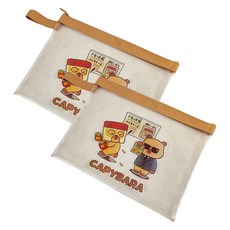 Maket Gamseong 卡通文件筆記本收納包 A4, 小偷, 2個