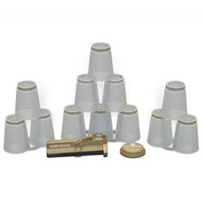 SPEED STACKS PS2X 杯 12p + 快速支架 + 杯架套裝, 純金