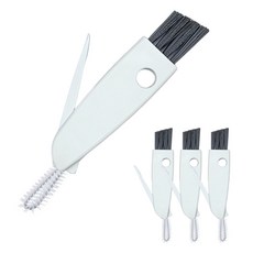 Ju and Ji 多用途3合1縫隙清潔刷, 混合顏色, 4個