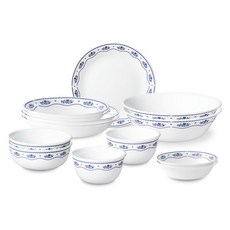 코렐 프렌치 도일리 2인 세트, 혼합색상, 13p, 1세트