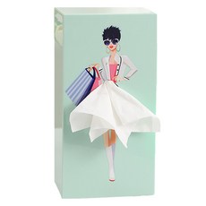 UNHEVE 女士面紙盒, 1個, 04.薄荷綠