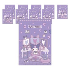 산리오 L 홀더 쿠로미 room, 퍼플, 10개