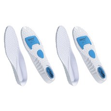 Solve Living運動舒適足球鞋鞋墊, 白色, 2組