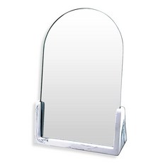 Youilart 大理石紋滑動橢圓鏡, 白色大理石紋