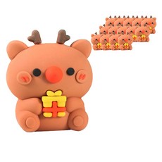 Maket Gamseong 矽膠卡通削鉛筆機, 15個, 魯道夫