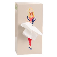 unheve 女士面紙盒, 1個, 01.杏色