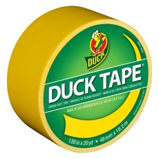 DUCK TAPE 彩色膠帶 黃色, 1個